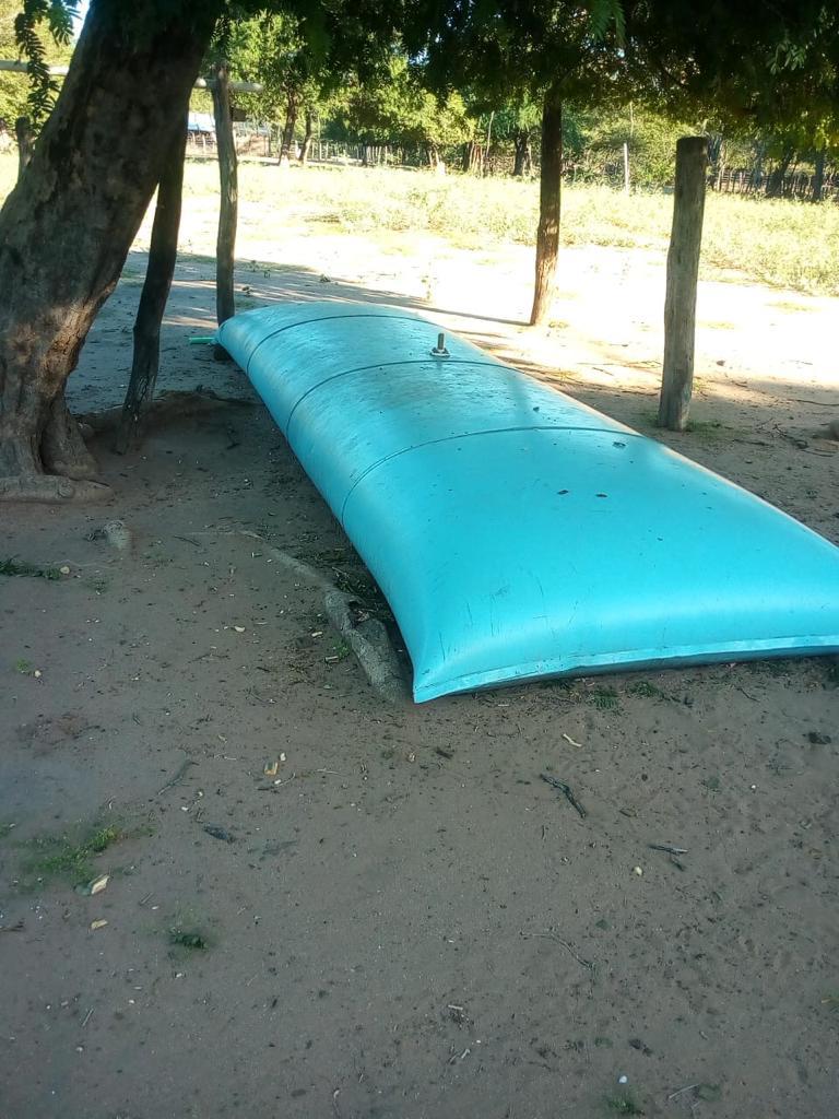 Flexitanque en geomembrana en proyecto rural