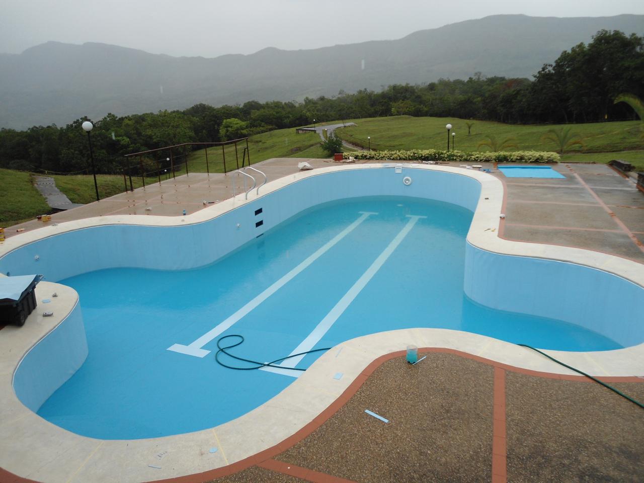 Piscina en geomembrana familiar