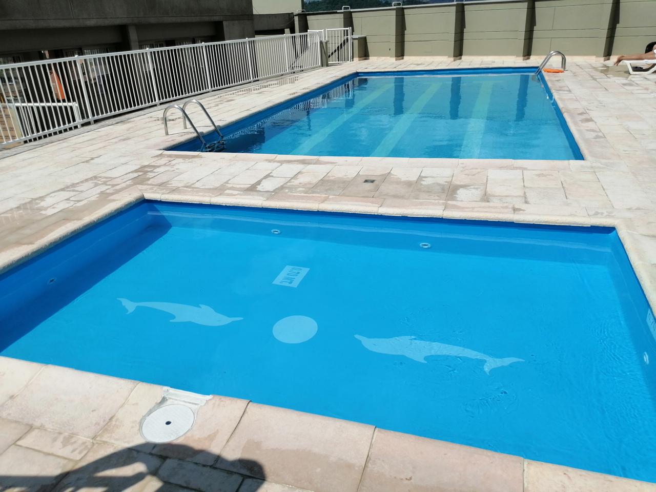 Piscina en geomembrana sistema acuático