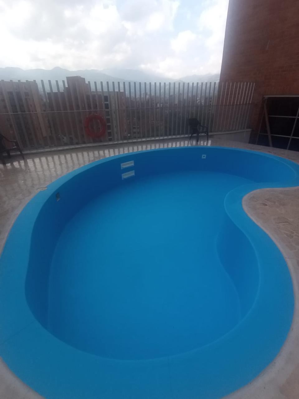 Piscina en geomembrana turística
