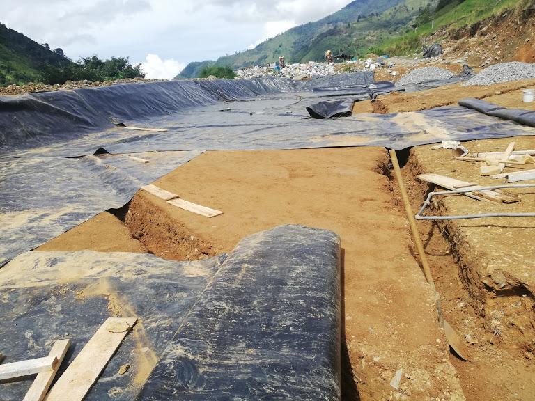 Relleno sanitario para control ambiental