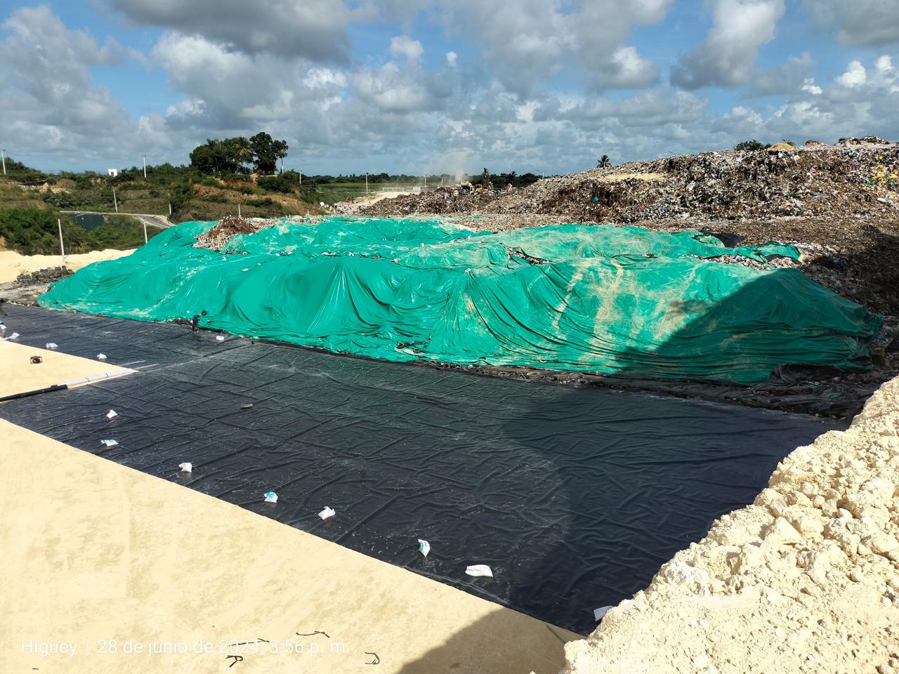 Relleno sanitario para gestión de residuos