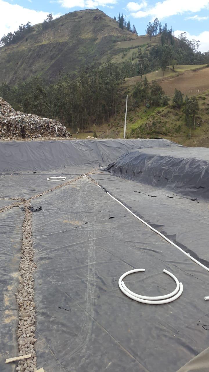 Operación de relleno sanitario