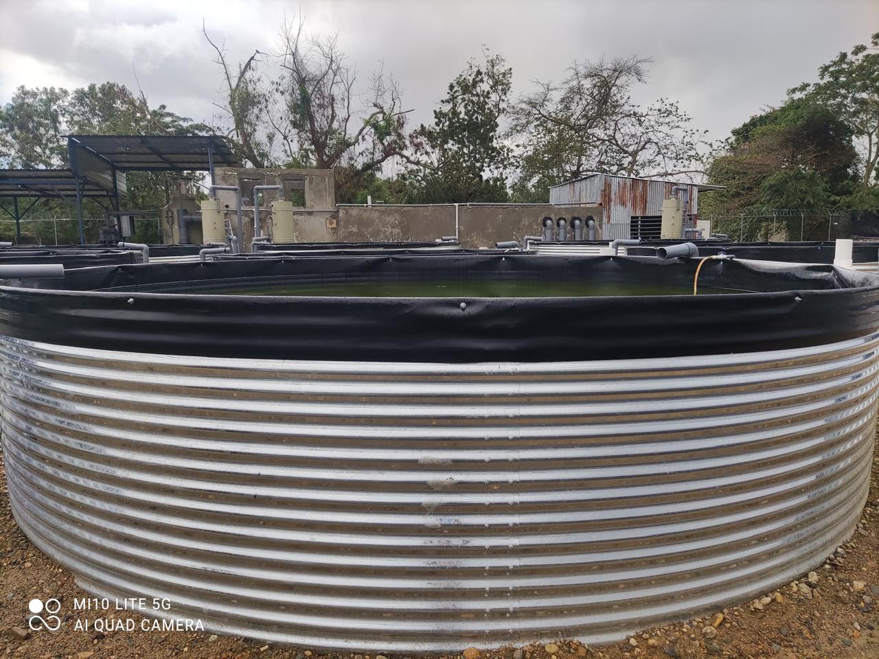 Tanque australiano para almacenamiento de agua ganadero