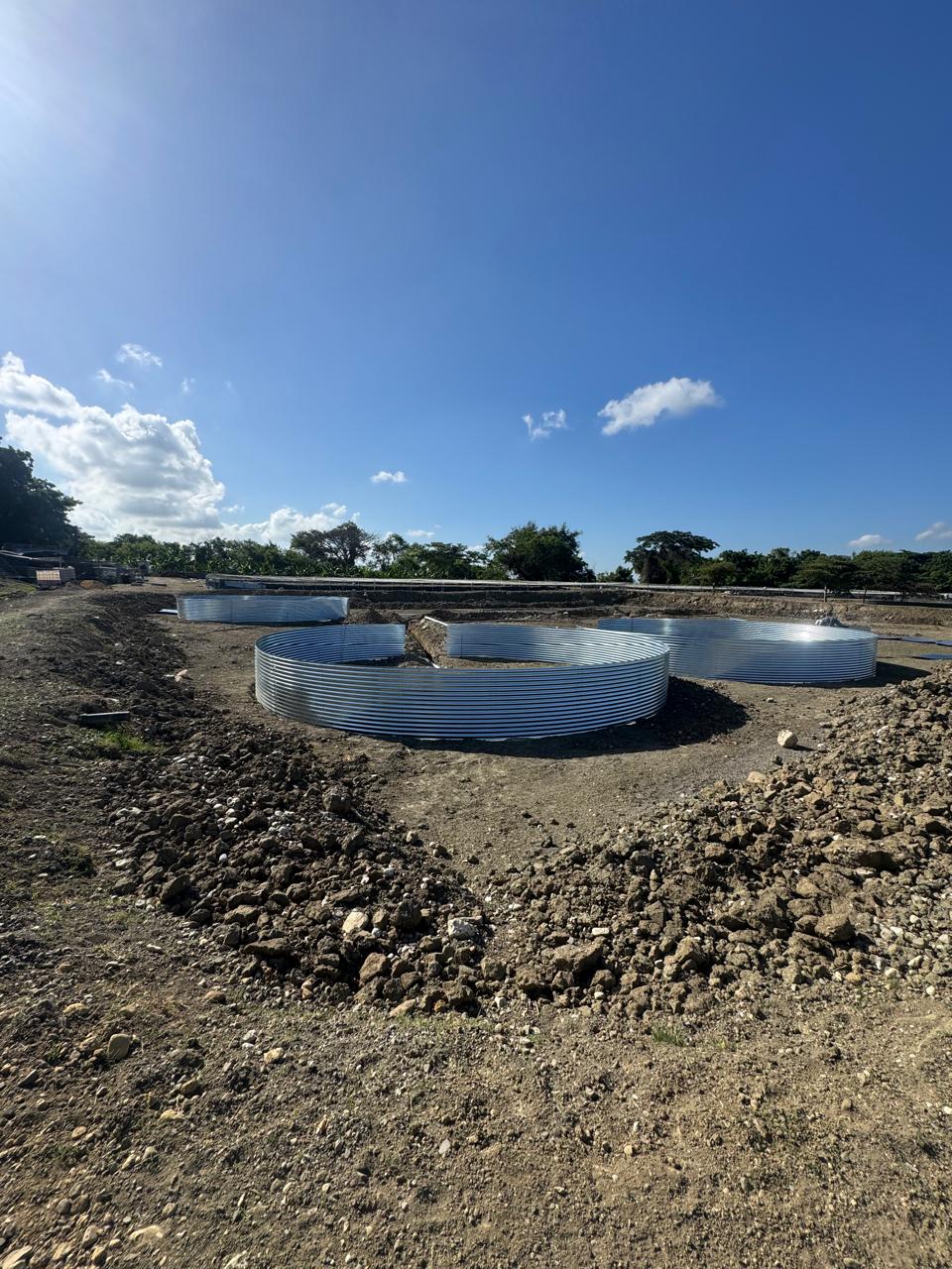 Tanque australiano para riego tecnificado